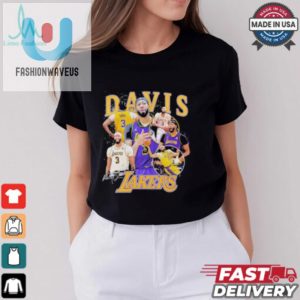 Anthony Davis Los Angeles Lakers Signature Multi Photo Player Shirt fashionwaveus 1 1