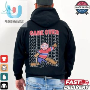 Official Game Over Montreal Live And Die By The Goalie Graphic T Shirt fashionwaveus 1 2