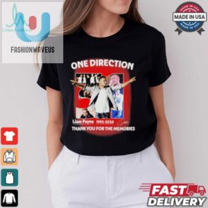 One Direction Liam Payne 1993 2024 Thank You For The Memories Shirt fashionwaveus 1 1