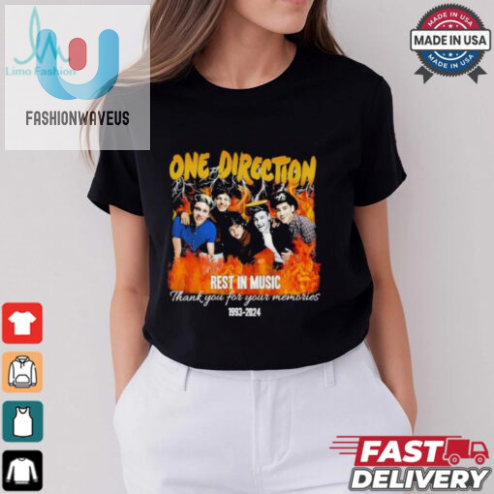 One Direction Liam Payne Rest In Music 1933 2024 Shirt 