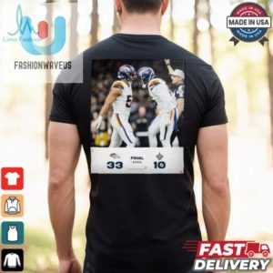 Final Denver Broncos 33 10 New Orleans Saints Beatthesaints Poster T Shirt fashionwaveus 1 3