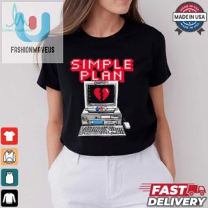 Official Simple Plan Computer 2024 T Shirt fashionwaveus 1 1