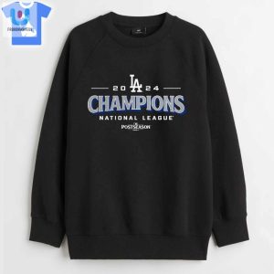 Los Angeles Dodgers 2024 National League Champions Tshirt fashionwaveus 1 3