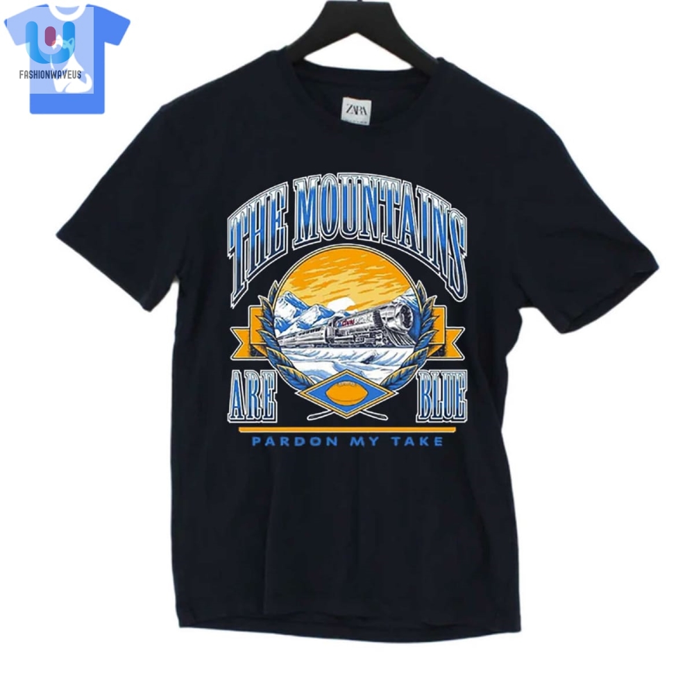 Coors X Pmt The Mountains Are Blue Train Shirt fashionwaveus 1 4