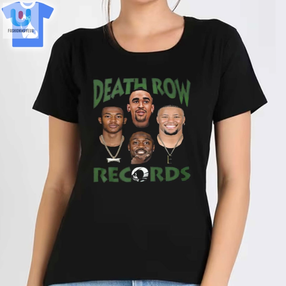 Eagles Deathrow Jalen Hurts Devonta Smith Saquon Barkley Shirt 