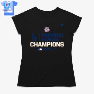 Los Angeles Dodgers Fanatics 2024 National League Champions Locker Room Tshirt fashionwaveus 1 1