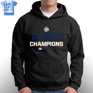 Los Angeles Dodgers Fanatics 2024 National League Champions Locker Room Tshirt fashionwaveus 1 2