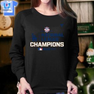 Los Angeles Dodgers Fanatics 2024 National League Champions Locker Room Tshirt fashionwaveus 1 3