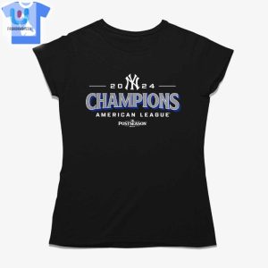 New York Yankees 2024 American League Champions Tshirt fashionwaveus 1 1