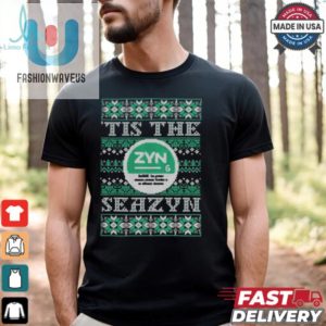 Tis The Zyn Season Ugly Christmas T Shirt fashionwaveus 1 2