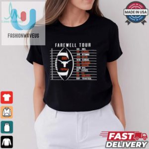 Texas Longhorns Farewell Tour T Shirt fashionwaveus 1 1