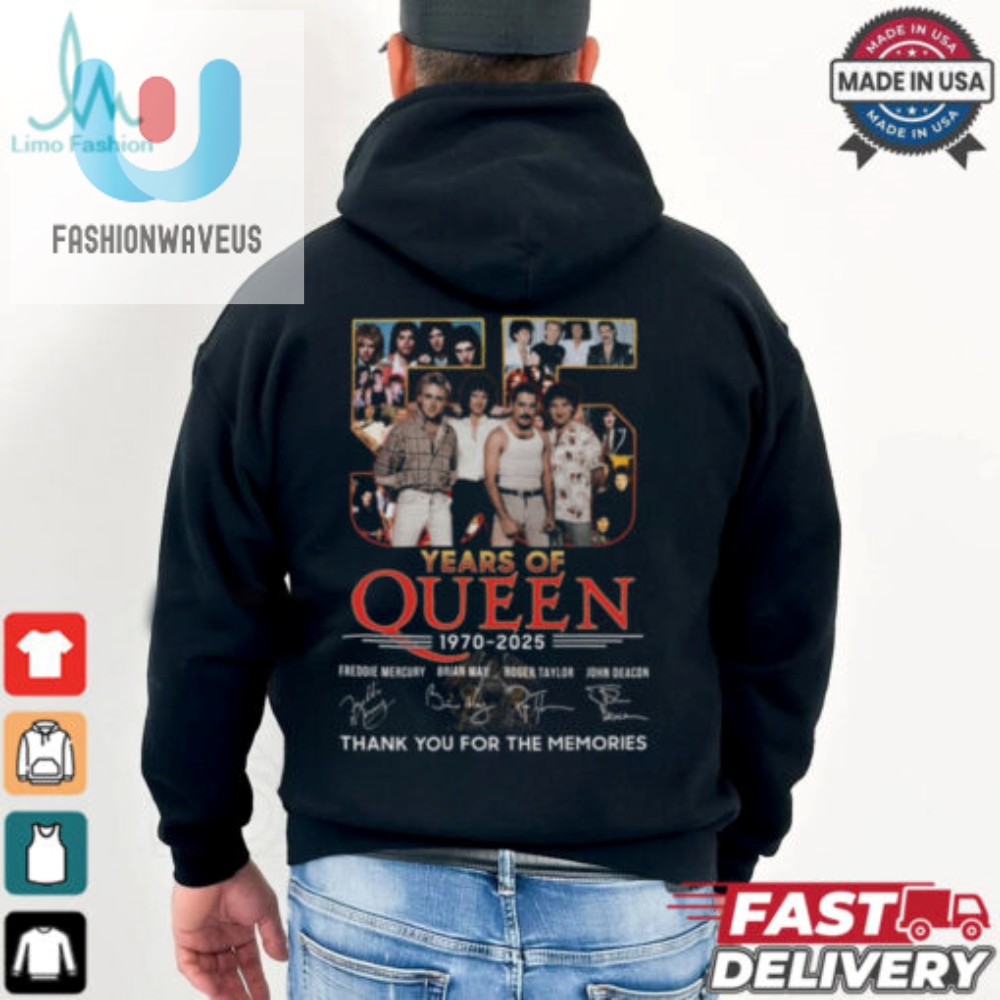 1970 2025 Queen Anniversary T Shirt 