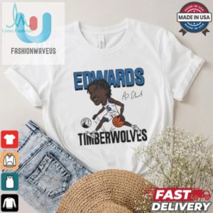 Anthony Edwards Minnesota Timberwolves Signature Vintage Shirt fashionwaveus 1 1