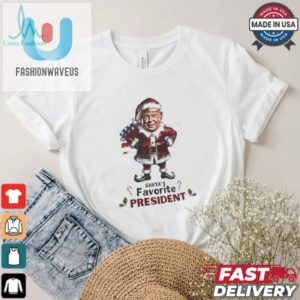 Santas Favorite President Elf Trump Christmas Shirt fashionwaveus 1 1