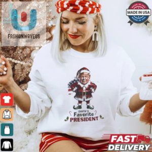 Santas Favorite President Elf Trump Christmas Shirt fashionwaveus 1 2