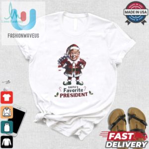 Santas Favorite President Elf Trump Christmas Shirt fashionwaveus 1 3