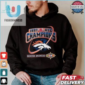 Nfl Denver Broncos Afc Champions 1997 Tee Shirt fashionwaveus 1 4