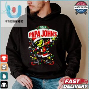 Santa Grinch Dadbing Papa Johns Pizza Christmas Shirt fashionwaveus 1 4