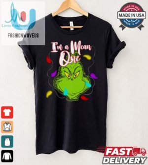 Grinch With Light Im A Mean One Christmas T Shirt fashionwaveus 1 2