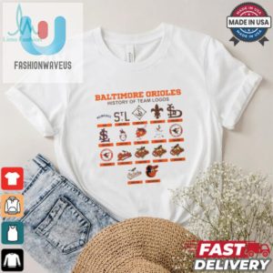 Baltimore Orioles History Of Team Logos Shirt fashionwaveus 1 5