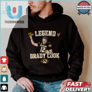 Mizzou Football The Legend Of Brady Cook T Shirt fashionwaveus 1 9