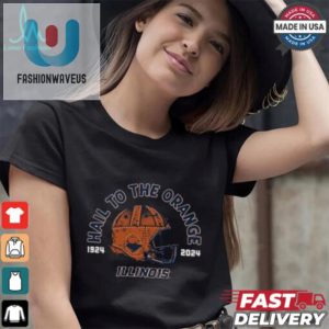 Illinois Fighting Illini Football Hail To The Orange The 100 Year Helmet 1924 2024 T Shirts fashionwaveus 1 8