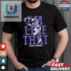 Justin Jefferson 18 Minnesota Vikings Im Like That Shirt fashionwaveus 1 6