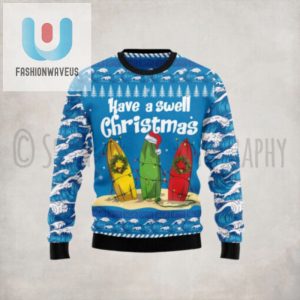 Surfer Swell Ugly Christmas Sweater fashionwaveus 1 1