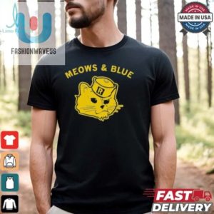 Meows And Blue T Shirt fashionwaveus 1 3