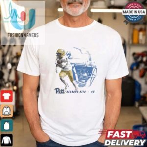 Desmond Reid 9 Pittsburgh Panthers Portrait Ncaa T Shirt fashionwaveus 1 2