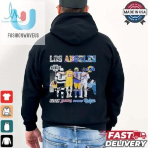 Los Angeles Kings La Lakers La Rams Los Angeles Dodgers 2024 T Shirt fashionwaveus 1 1