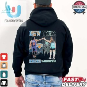 New York Knicks X New York Liberty Signature Shirt fashionwaveus 1 1