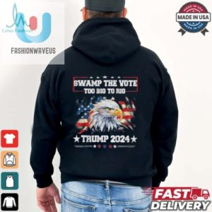 Trump Swamp The Vote Usa Too Big To Rig American Flag Eagle Shirt fashionwaveus 1 1