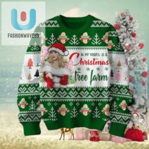 Taylor Swift Christmas In My Heart Is A Tree Farm Green Color Christmas Sweater Chirstmas Gifts 2024 Xmas For Family And Friends Ugly Sweater fashionwaveus 1 3