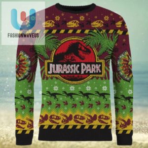 Dino Mite Holidays Ugly Christmas Sweater fashionwaveus 1 3