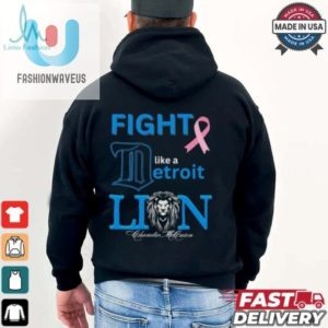 Fight Like A Detroit Lions Cancer Logo Shirt fashionwaveus 1 5