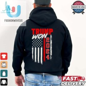 Trump Won 2024 America Flag Shirt fashionwaveus 1 5