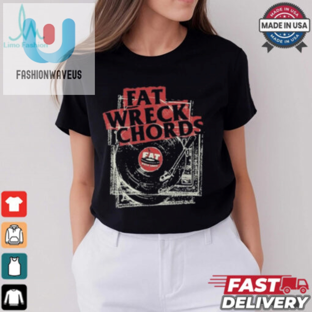 Fat Wreck Chords Fat Turntable T Shirt 