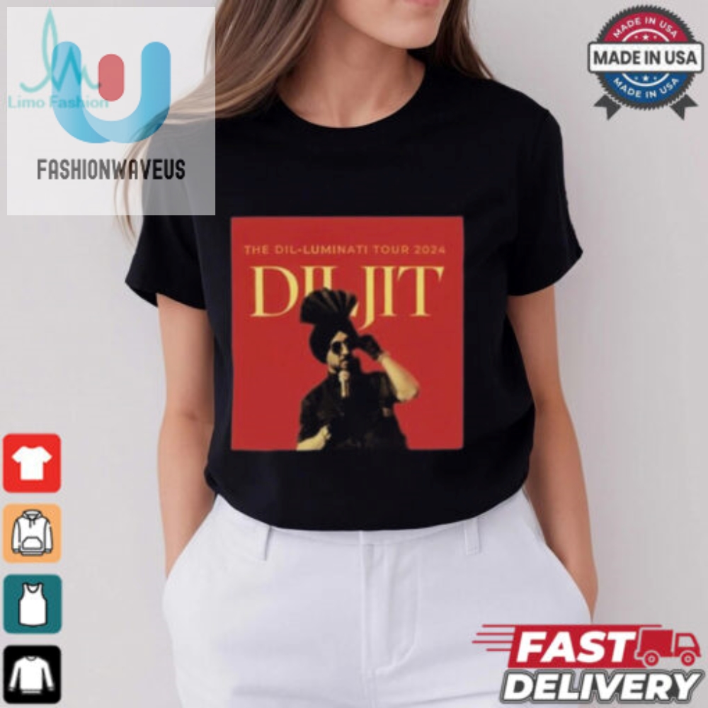 Diljit Dosanjh The Dil Luminati Tour 2024 T Shirt 