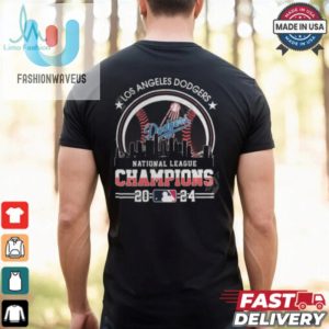 Los Angeles Dodgers National League Champions 2024 Shirt fashionwaveus 1 2