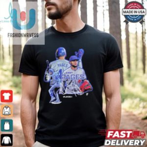 Andy Pages Los Angeles Dodgers National League Championship Series Mlb Players Cf T Shirts fashionwaveus 1 3