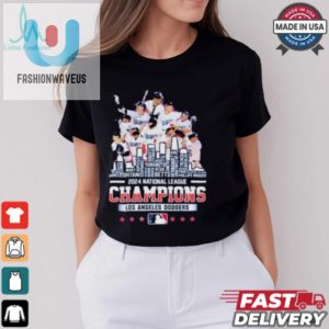 Mlb Los Angeles Dodgers Nlcs Champions 2024 Shirt fashionwaveus 1 1