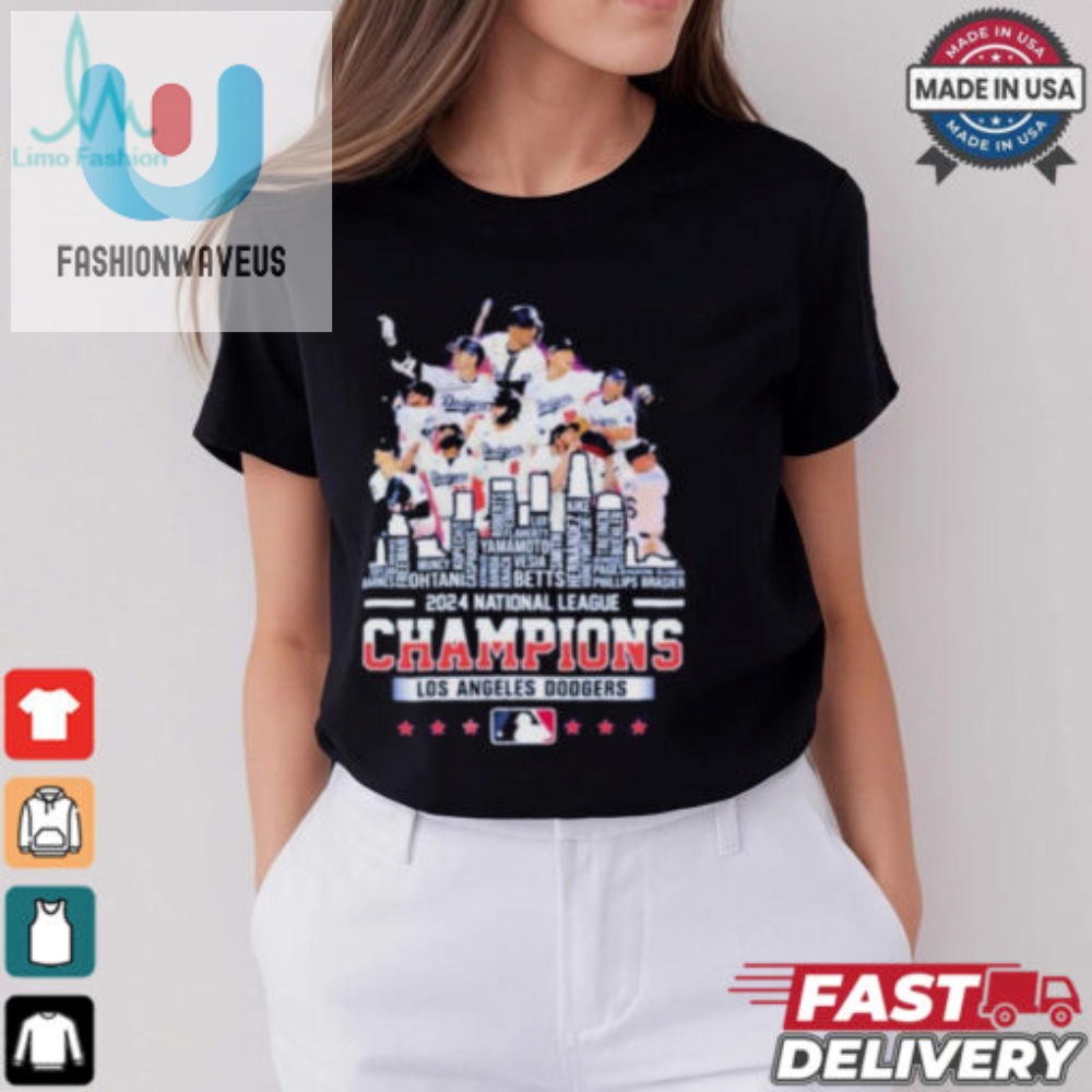 Mlb Los Angeles Dodgers Nlcs Champions 2024 Shirt 