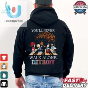 Detroit Youll Never Walk Alone Peanuts Shirt fashionwaveus 1 5