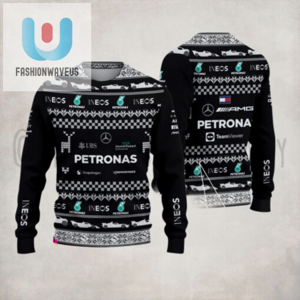 Mercedes Amg Petronas F1 Team Purs1544 Ugly Sweater 