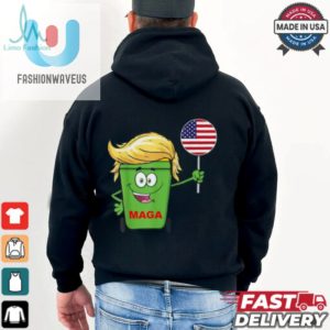 Trump Maga Cartoon Garbage Can American Flag T Shirts fashionwaveus 1 1