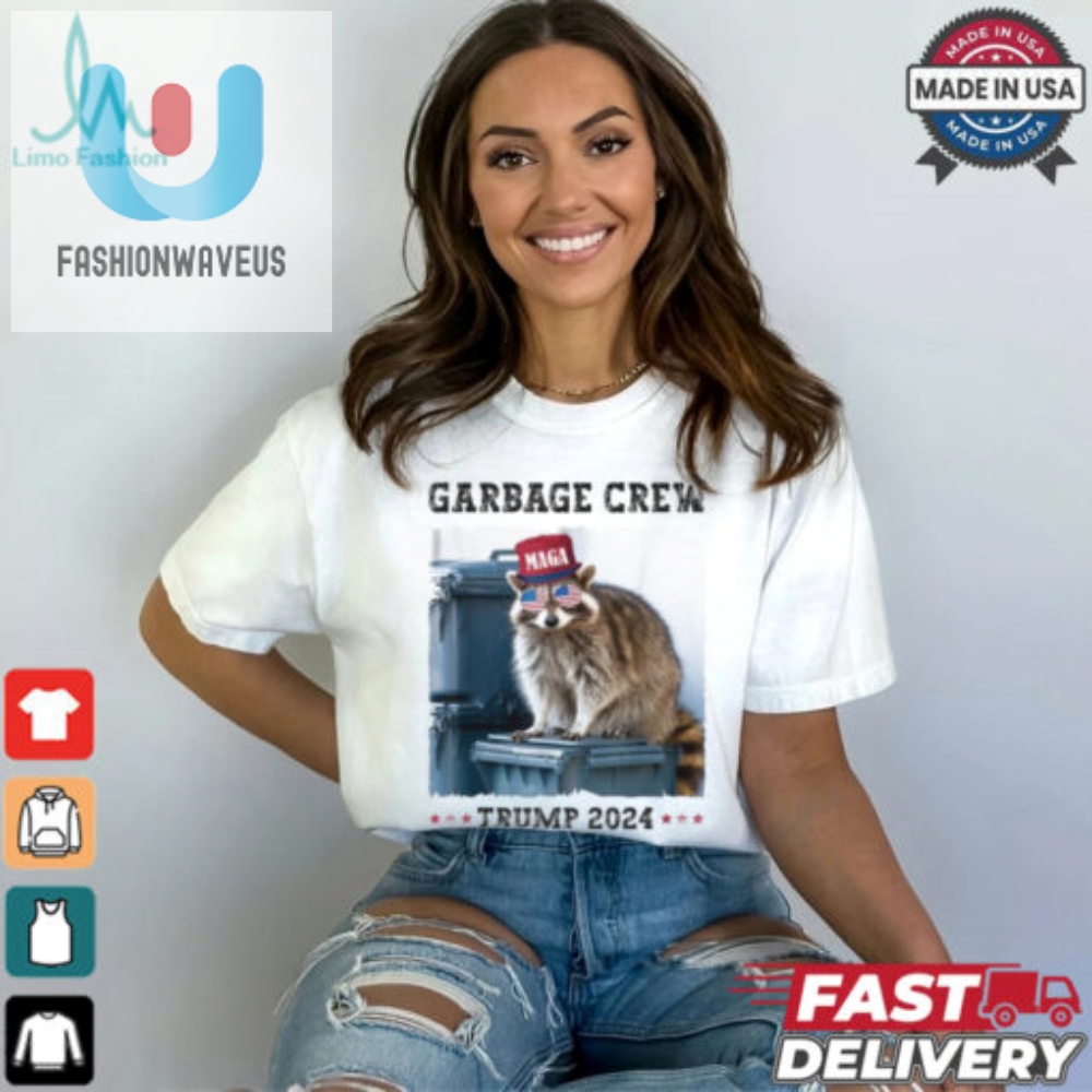 Garbage Crew Maga Trump 2024 Raccoon T Shirts 