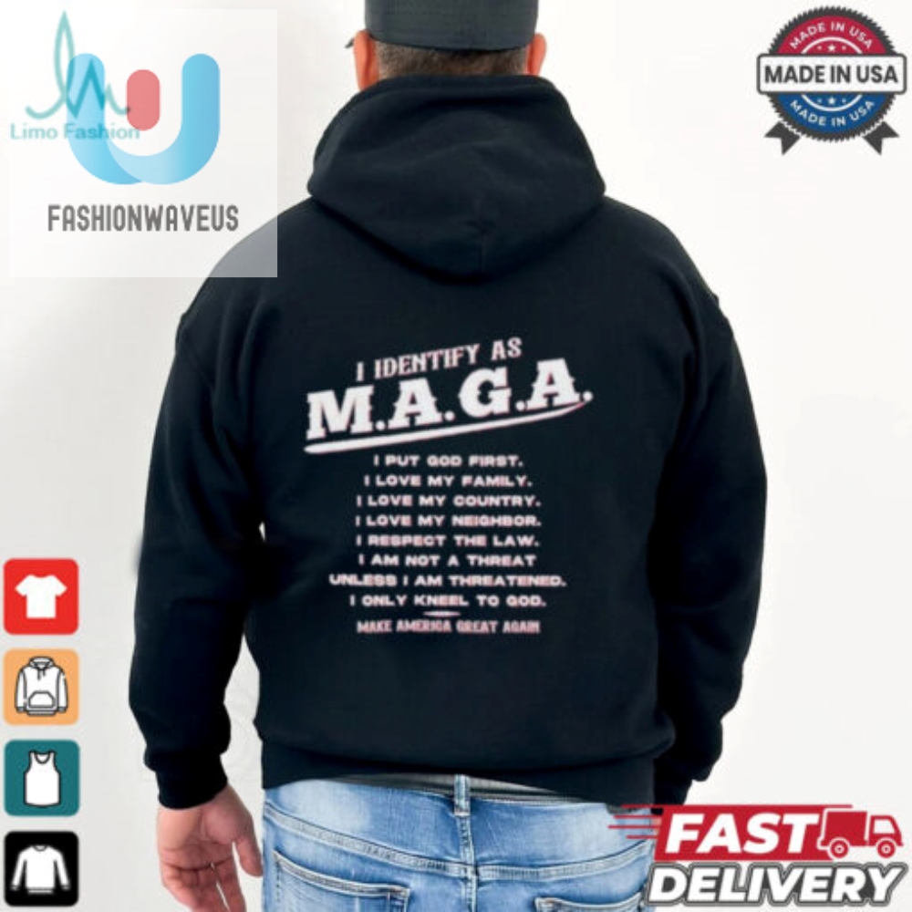 I Identify As Maga 2024 T Shirts 