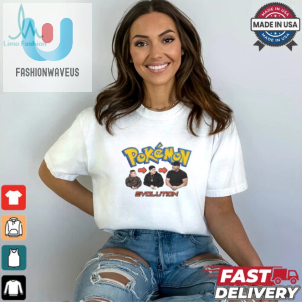 Pokemon Evolution. Shirt 