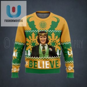 Believe Loki Ugly Christmas Sweater fashionwaveus 1 1